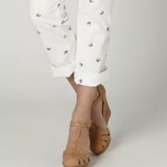 New ANTHROPOLOGIE x Daughters of Liberation Embr Starling Chino Pant 4 MSRP $148 - Picture 2 of 7